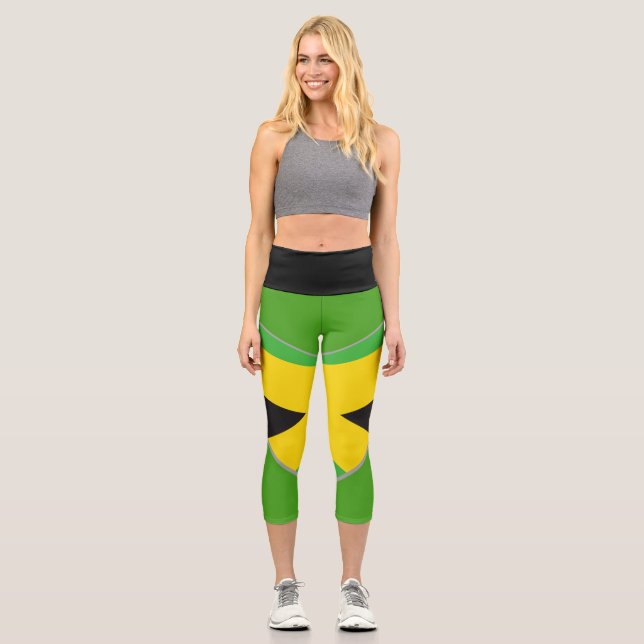 High Waisted Capris (Front)