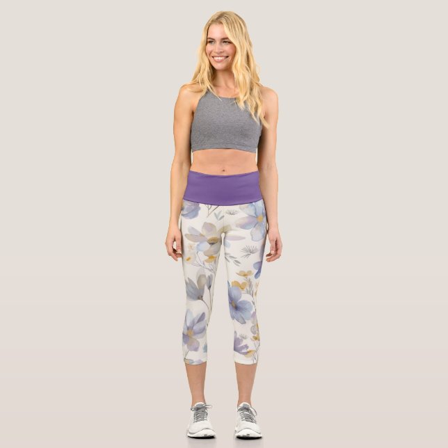 High Waisted Capris (Front)