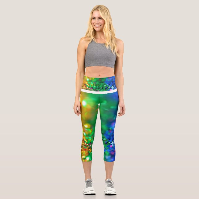 High Waisted Capris (Front)