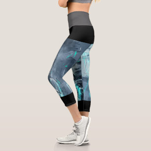 High Waisted Capris