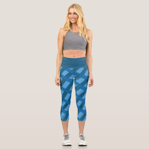 High waisted capris