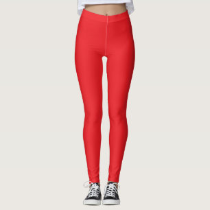 High-Waisted Jersey Ankle Customisable Colour Leggings