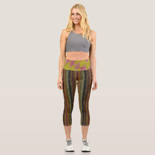 High Waisted Yoga Capris, XS (0-2) Capri Leggings