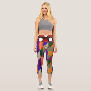 High Waisted Yoga Capris, XS (0-2) Capri Leggings