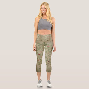 High Waisted Yoga Capris, XS (0-2) Capri Leggings