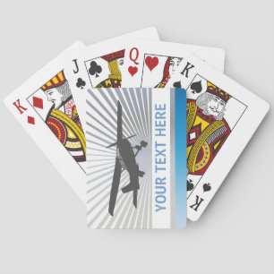 High Wing Aircraft Playing Cards