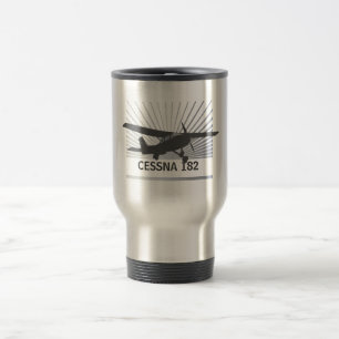 High Wing Aircraft Travel Mug