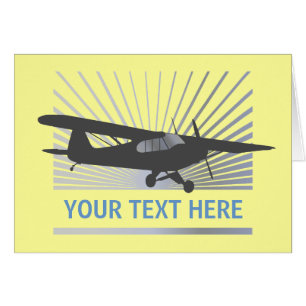 High Wing Taildragger Aircraft