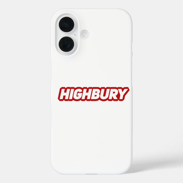 Highbury Stadium Arsenal Case-Mate iPhone Case (Back)