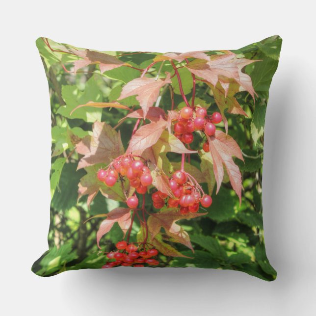 Highbush Cranberries Cushion (Front)
