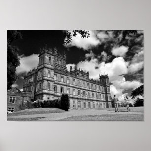 Highclere Castle Downton Abbey England UK Poster