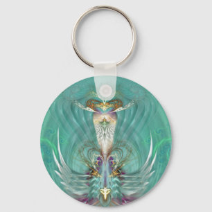 Higher heart gate key ring