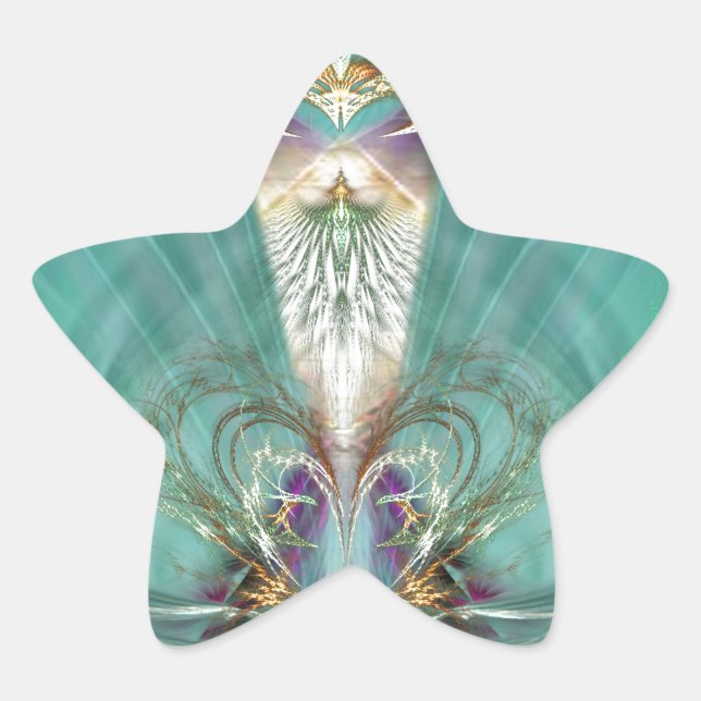 Higher heart gate star sticker (Front)