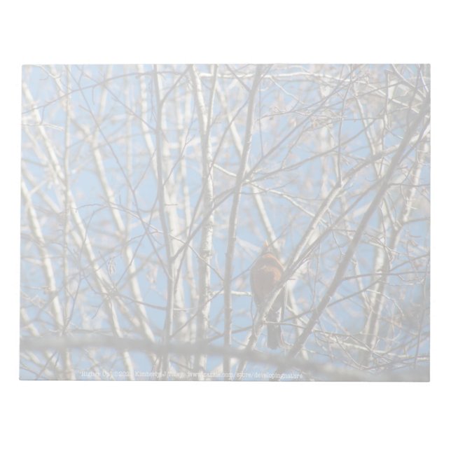 Higher Up Notepad (Front)