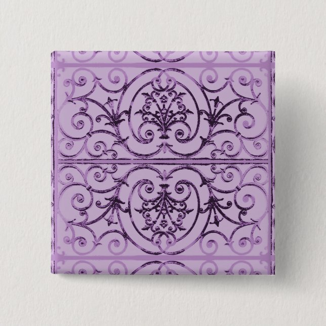 Highgate Iron 15 Cm Square Badge (Front)