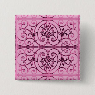 Highgate Iron 15 Cm Square Badge