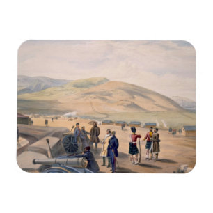 Highland Brigade Camp, plate from 'The Seat of War Magnet