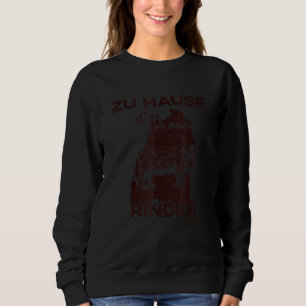Highland Cattle Breeder Highland Cow Hesse 2 Sweatshirt