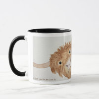Highland Cattle Cow Original Art Mug