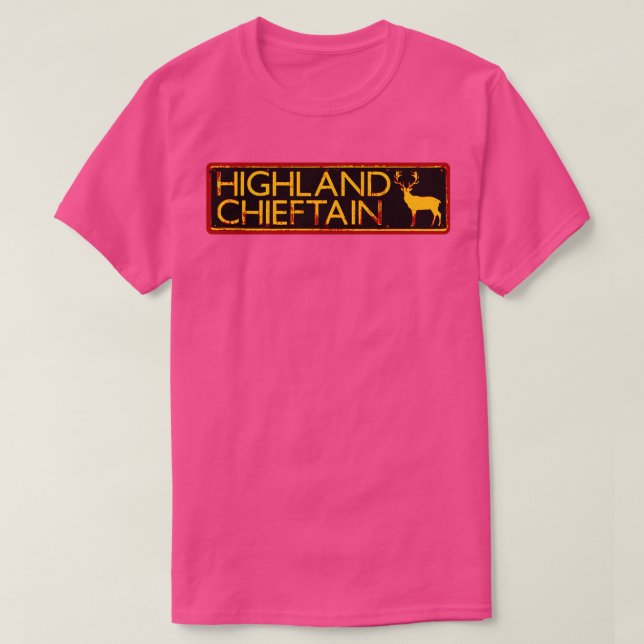 Highland Chieftain 1 T-Shirt (Design Front)