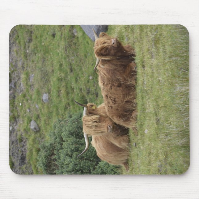 Highland Coo mousepad (Front)