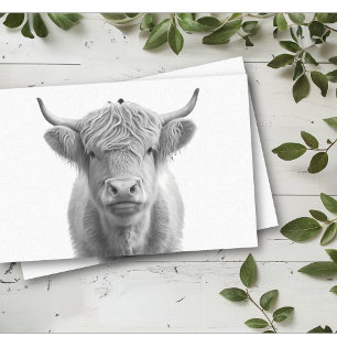 Highland Cow Adorable Tissue Paper