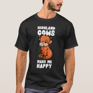 Highland Cow Cattle Farm Livestock Breed Ranch Own T-Shirt