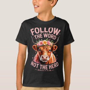 Highland Cow Christian  T-Shirt
