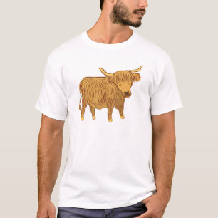 highland cow (coo) T-Shirt