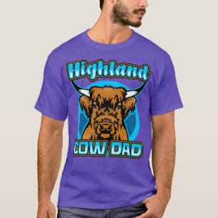Highland Cow Dad T-Shirt