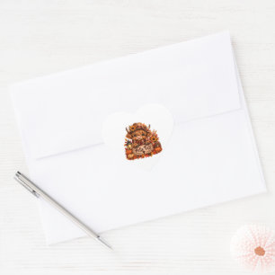 Highland Cow Fall Sticker