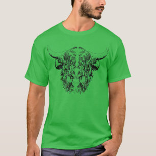 Highland Cow Farmer Cattle 467 T-Shirt