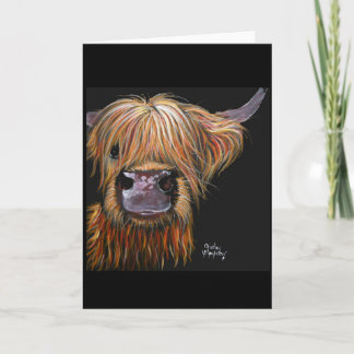 Highland Cow 'Henry' Greeting Card