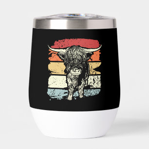 Highland Cow Highland Cows Retro