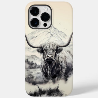 Highland Cow iPhone 14 Pro Max Phone Case