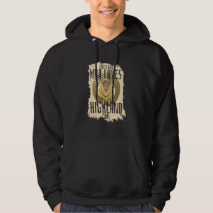 Highland cow Just a girl who loves Highland cows   Hoodie