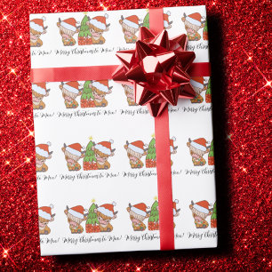 Highland Cow Merry Christmas to Moo Gift Wrapping Paper