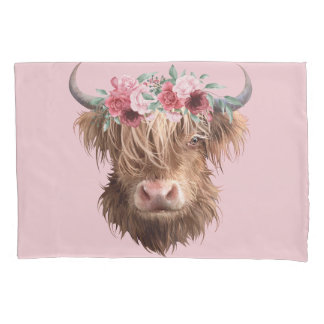Highland Cow Pillowcase
