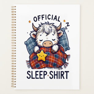 Highland Cow Png, Official Sleep Png Planner