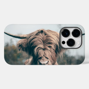 Highland cow portrait Case-Mate iPhone 14 pro case