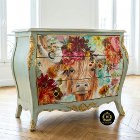 Highland Cow Rustic Boho Farmhouse Decoupage