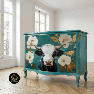 Highland Cow Rustic Boho Farmhouse Decoupage Tissue Paper