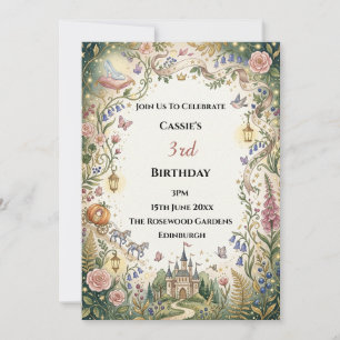 Highland Cow Scottish Milestone Birthday Invitation