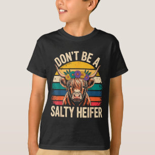 Highland Cow Shirt Funny Men Women