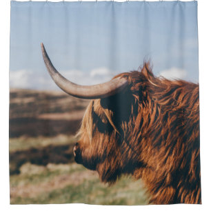 HIGHLAND COW SHOWER CURTAIN