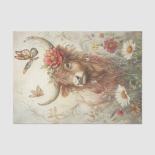 Highland Cow Tissue Paper