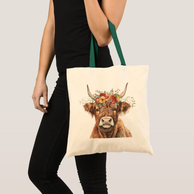 Highland Cow Tote Bag (Front (Product))