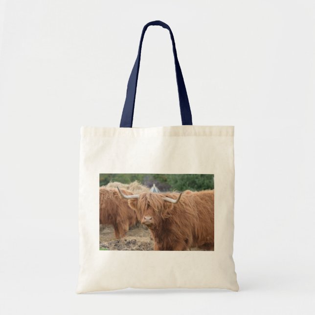 Highland Cow Tote Bag (Front)