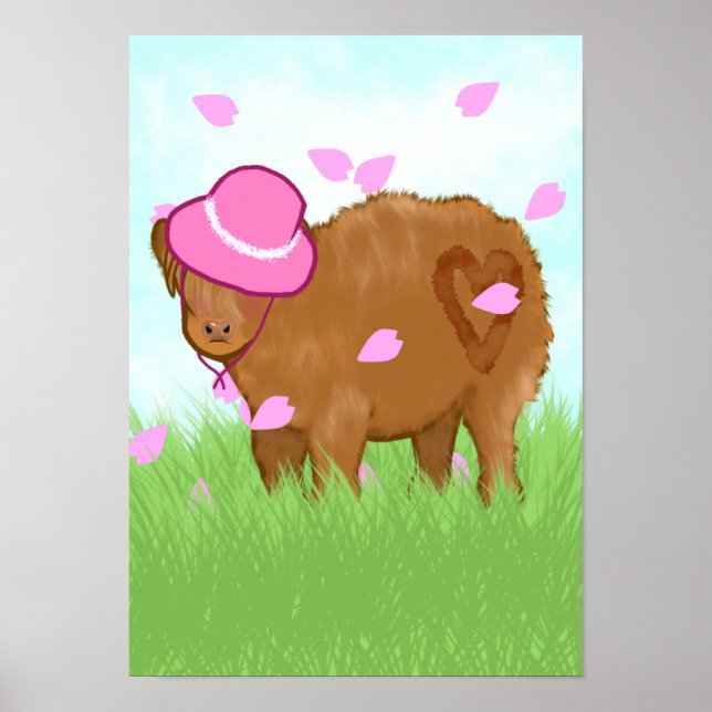 Highland Cowgirl Poster (Front)