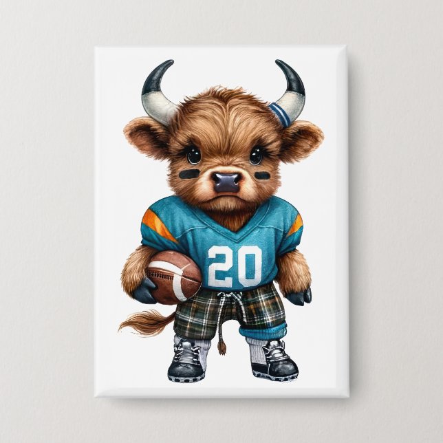 Highland Cows and Football (Front)